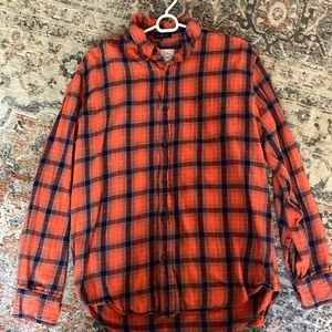 St John’s Bay Orange Flannel